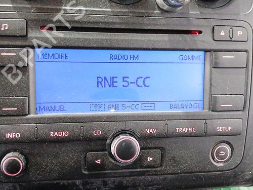 Bilradio VW TOURAN (1T1, 1T2) 1.9 TDI (105 hp) 32720578