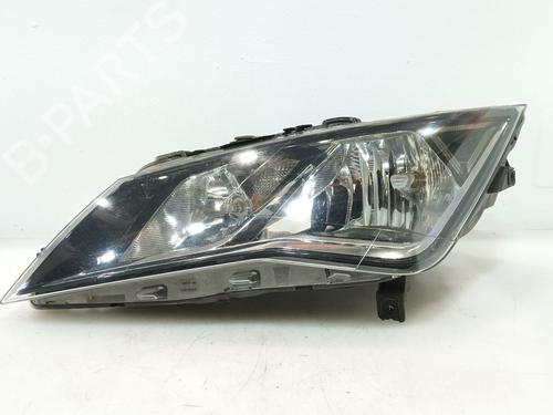 Used Left headlight Left headlight SEAT LEON (5F1) 1.5 TGi (131 hp) 33855851 33855851