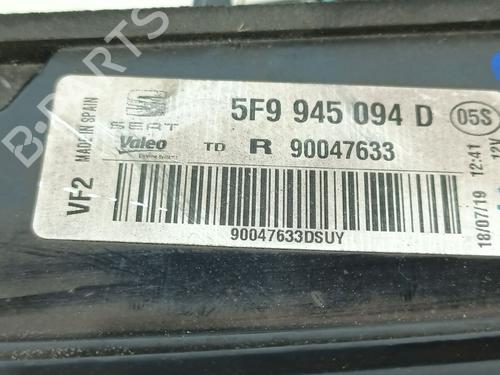 Right tailgate light SEAT LEON (5F1) 1.5 TGi | BP31832150C80