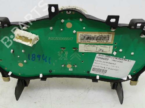 Instrument cluster PEUGEOT 207 (WA_, WC_) 1.4 16V | BP1860386C47 