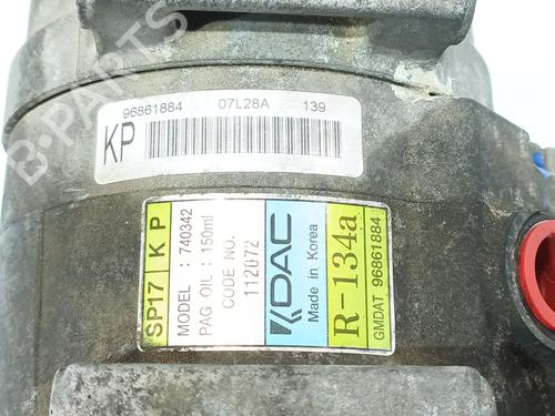 AC compressor CHEVROLET CAPTIVA (C100, C140) 2.0 D 4WD | BP29349941M34 