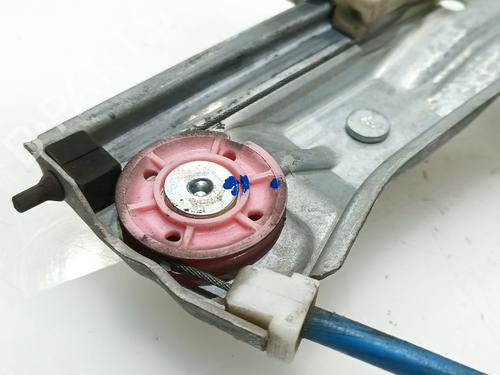 Front left window mechanism PEUGEOT 208 I (CA_, CC_) 1.4 HDi | BP30383352C22 