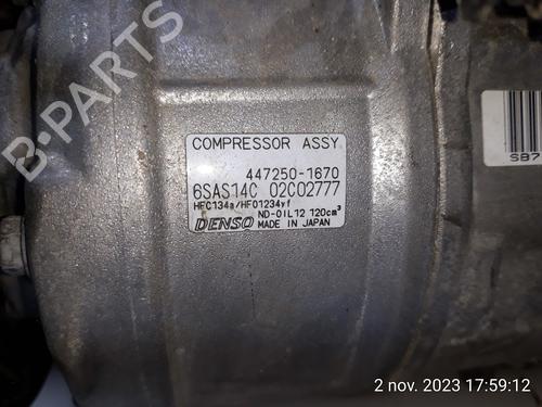 AC compressor MERCEDES-BENZ GLA-CLASS (X156) GLA 200 CDI / d (156.908) | BP15833810M34 