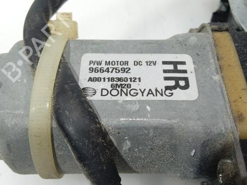 Rear right window mechanism CHEVROLET EPICA (KL1_) 2.0 D | BP21272794C25 