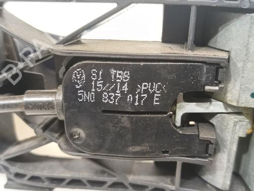 Rear right exterior door handle VW GOLF VII (5G1, BQ1, BE1, BE2) 1.2 TSI | BP26904023C130 