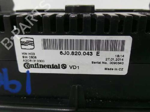 Climate control SEAT IBIZA IV (6J5, 6P1)  | BP4441808I5 