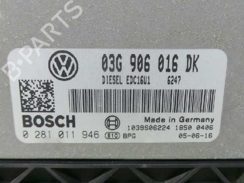 Engine control unit (ECU) VW TOURAN (1T1, 1T2)  | BP5392425M57 