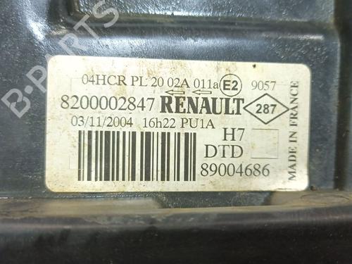 Right headlight RENAULT LAGUNA II (BG0/1_) 1.9 dCi (BG08, BG0G) | BP32019333C29 