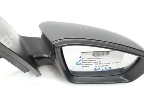 Right mirror VW POLO V (6R1, 6C1) 1.6 TDI | BP22421981C27 
