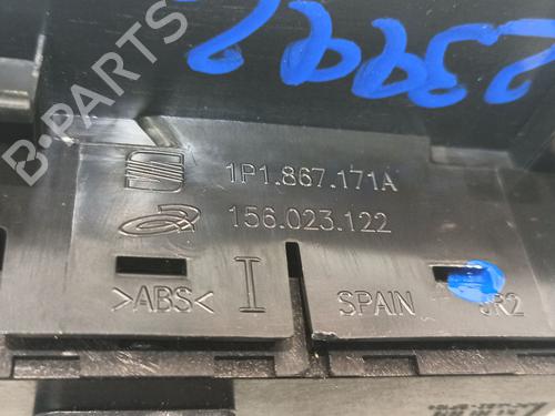 Left front window switch SEAT LEON (1P1) 2.0 TDI 16V | BP30728174I27 