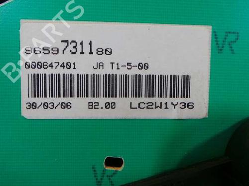 Instrument cluster PEUGEOT 206 CC (2D)  | BP914460C47 