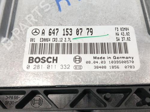 Engine control unit (ECU) MERCEDES-BENZ E-CLASS (W211) E 270 CDI (211.016) | BP38703387M57 - Image 5