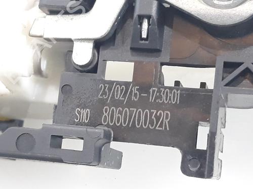 Front left exterior door handle RENAULT MEGANE III Hatchback (BZ0/1_, B3_) 1.2 TCe (BZ2B, BZ11) | BP18693385C128 