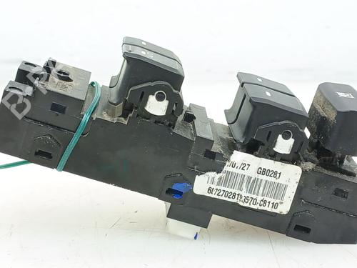 Left front window switch HYUNDAI i20 II (GB, IB) 1.0 T-GDI | BP31947557I27