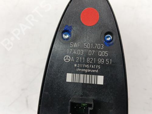 Left front window switch MERCEDES-BENZ E-CLASS (W211) E 270 CDI (211.016) | BP38703392I27 - Image 4