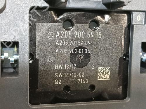 Middle console MERCEDES-BENZ C-CLASS (W205) C 220 BlueTEC / d (205.002, 205.004) | BP30294551I22 