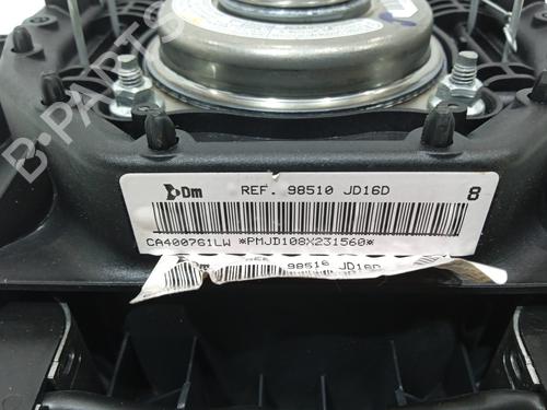 Driver airbag NISSAN QASHQAI / QASHQAI +2 I (J10, NJ10, JJ10E) 2.0 All-wheel Drive | BP20150140C9 