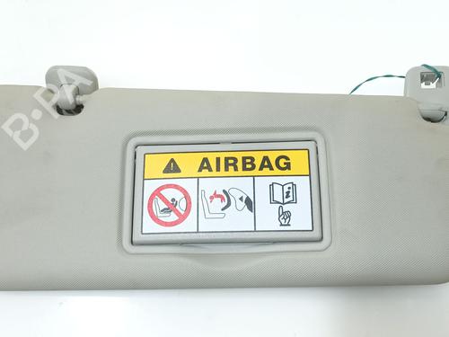 Right sun visor RENAULT CLIO IV (BH_) 0.9 TCe 90 (BHNF, BHMA, BHMH, BHJK, BHJR) | BP29457103I2 
