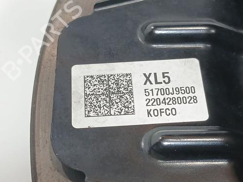 Left front steering knuckle HYUNDAI KONA (OS, OSE, OSI) 1.0 T-GDi | BP29455707M25 