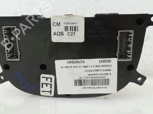 Climate control HYUNDAI SANTA FÉ II (CM) 2.2 CRDi GLS 4x4 | BP3348732I5 