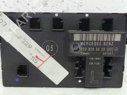 Used Electronic module MERCEDES-BENZ C-CLASS (W203) C 200 Kompressor (203.045) (163 hp) 1277071