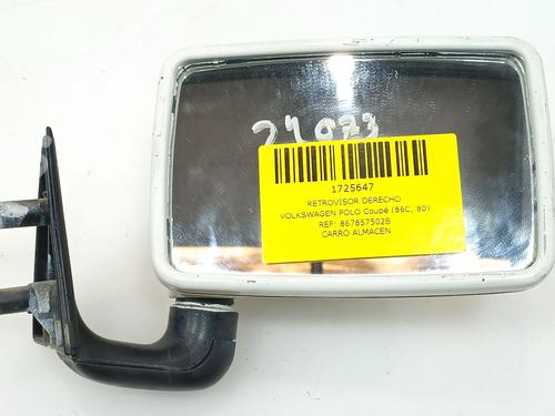 Used Right mirror VW POLO Coupe (86C, 80) 1.3 (78 hp) 27202466