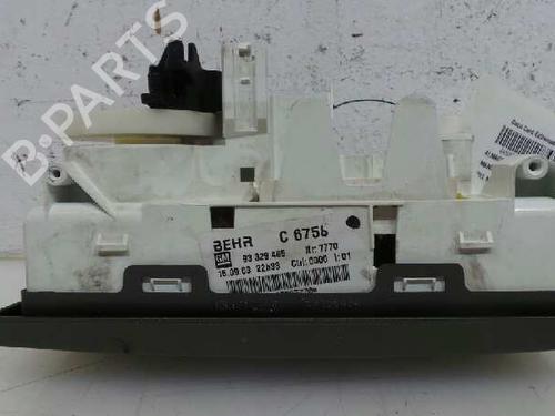 Climate control OPEL MERIVA A MPV (X03) 1.7 DTI (E75) | BP3491976I5 