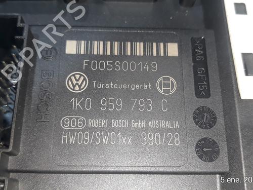 Rudehejsemekanisme ventre foran VW GOLF V (1K1) 1.9 TDI | BP16418029C22