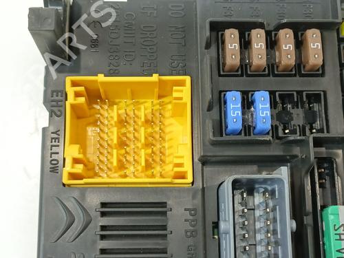 Fuse box CITROËN JUMPY III Van (V_) 2.0 BlueHDi 120 | BP29323470E1 