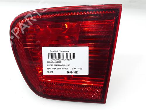 Used Right taillight SEAT IBIZA II (6K1) [1993-2002]  17813756