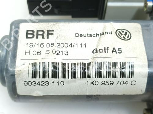 Rear right window mechanism VW GOLF V (1K1) 1.9 TDI | BP29915691C25