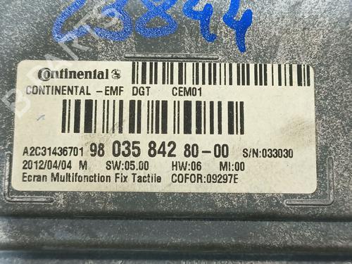 Display monitor PEUGEOT 208 I (CA_, CC_) 1.4 HDi | BP30303901C48 