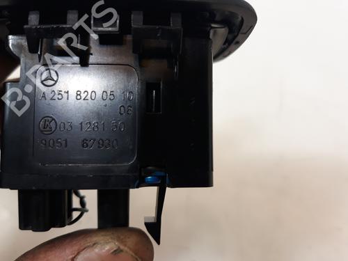 Left rear window switch MERCEDES-BENZ B-CLASS Sports Tourer (W245) B 180 CDI (245.207) | BP9956435I29 