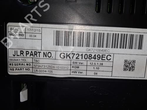 Instrument cluster LAND ROVER DISCOVERY SPORT (L550) 2.0 D 4x4 | BP16869321C47 