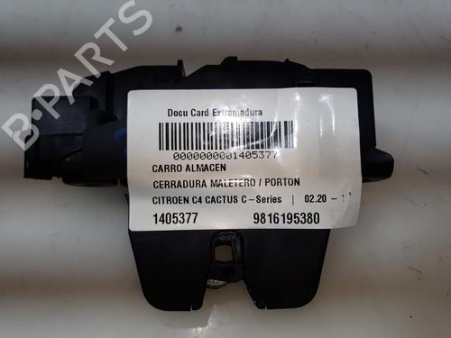 Used Tailgate lock CITROËN C4 CACTUS [2014-2025]  9804741