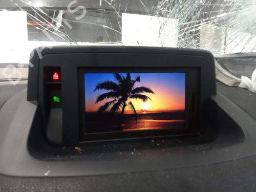 Used Display monitor RENAULT MEGANE III Coupe (DZ0/1_) 1.4 TCe (DZ0F, DZ1V) (131 hp) 18240569