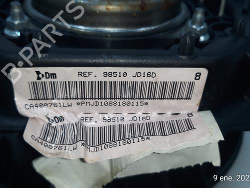 Driver airbag NISSAN QASHQAI / QASHQAI +2 I (J10, NJ10, JJ10E) 1.5 dCi | BP16445346C9 