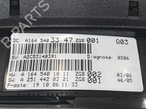 Instrument cluster MERCEDES-BENZ GL-CLASS (X164)  | BP22348840C47 