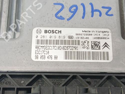 Engine control unit (ECU) CITROËN C3 II (SC_) 1.6 HDi 90 | BP32859881M57  - Image 5