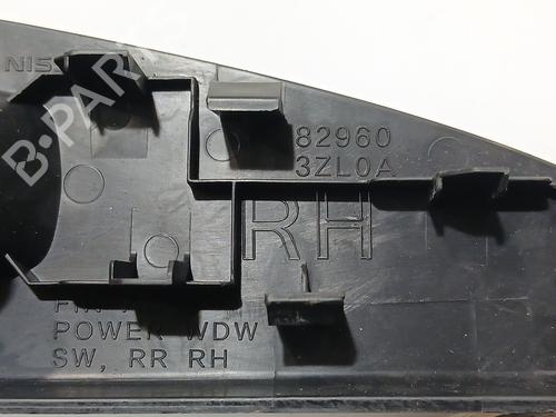 Right rear window switch NISSAN PULSAR Hatchback (C13) 1.2 DIG-T | BP32091066I28 