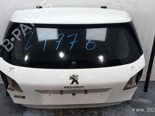 Used Tailgate PEUGEOT 308 II (LB_, LP_, LW_, LH_, L3_) [2013-2021]  16403808