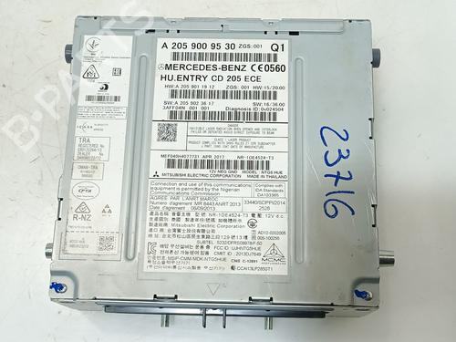 Radio MERCEDES-BENZ C-CLASS (W205) C 220 BlueTEC / d (205.002, 205.004) | BP29862684E6