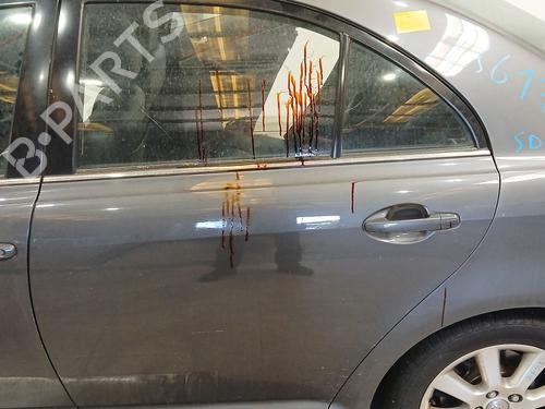 Used Left rear door TOYOTA AVENSIS Saloon (_T25_) 2.2 D-4D (ADT251_, ADT251R) (150 hp) 28075402