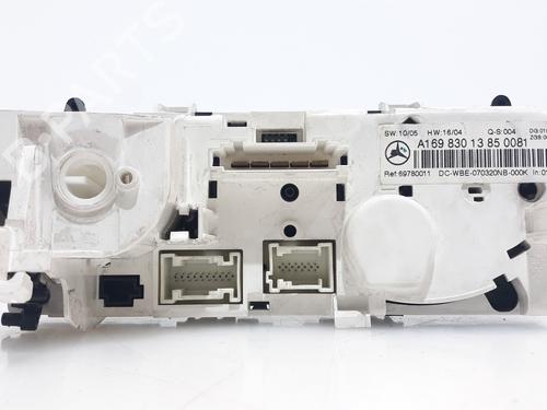 Climate control MERCEDES-BENZ A-CLASS (W169) A 200 CDI (169.008, 169.308) | BP18711745I5 