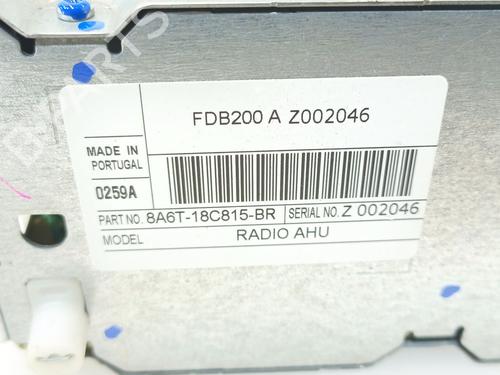 Radio FORD FIESTA VI (CB1, CCN) 1.4 TDCi | BP26941218E6 