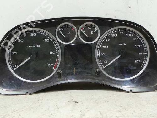 Used Instrument cluster PEUGEOT 307 (3A/C) 2.0 HDi 90 (90 hp) 208938