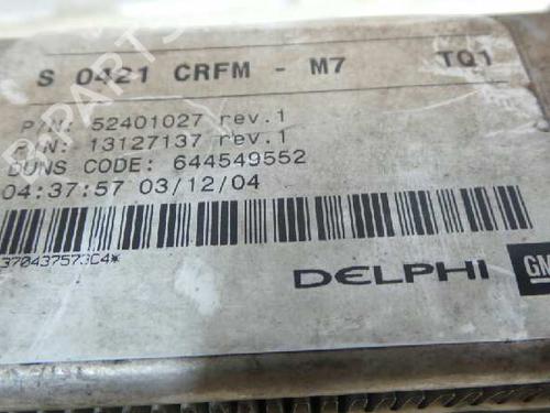 Intercooler OPEL MERIVA A MPV (X03) 1.7 DTI (E75) | BP348113M30 