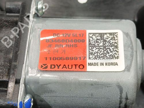 Rear right window mechanism KIA OPTIMA (JF) 1.7 CRDi | BP33869437C25 - Image 6