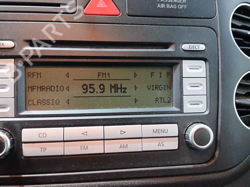 Used Radio VW GOLF PLUS V (5M1, 521) 1.9 TDI (105 hp) 25382452