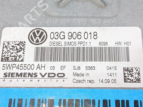 Engine control unit (ECU) VW PASSAT B6 (3C2) 2.0 TDI 16V | BP33855804M57  - Image 5